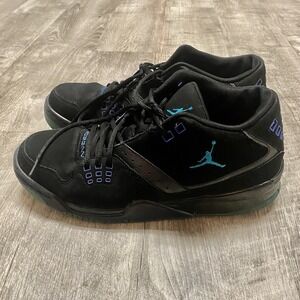 Nike Black and Blue Men's Sneakers